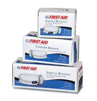 4" x 72" First Aid Sterile Stretch Gauze Bandage (5 Roll) - AB-266-6-52