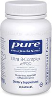 Pure Encapsulations - Ultra B-Complex w/PQQ - Hypoallergenic Supplement with Enhanced Vitamin B-Complex for Mitochondrial and Nerve Health - 60 Capsules