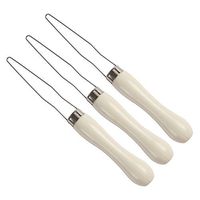 Grip Button Hook Helper Shirt Collar Buttoner Jeans Easy Buttoner Button Hook Aid Tool Lightweight Built-up Dressing Aid for Arthritis (Without Hook)