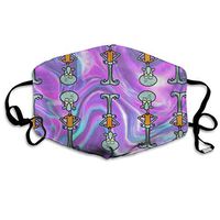 SSUJ7 Wonderful Squidward Men Women Adjustable Earloop Mouth Guard Anti-Dust Washable Reusable Mouth Guard for Kids Teens Adults Anti Pollution,Anti-smog