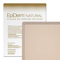 Epi-Derm Large Sheet - 11 x 15.75 in - (5 Pack) (Natural) Silicone Scar Sheets from Biodermis
