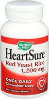 Natures Way, Heartsure Red Yeast Rice 1200 Mg, 60 Tablets