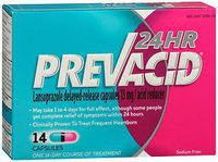 Prevacid 24Hr Capsules - 14 ct, Pack of 5