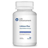 Life Enhancement Lithium Plus | Enhance Mood, Learning, Memory, Emotional Wellness | with Turmeric, Taurine, and Hesperidin | 90 Servings