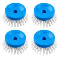 MR.SIGA Soap Dispensing Palm Brush Refill, Pack of 4