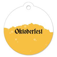 Oktoberfest - German Beer Festival Favor Gift Tags (Set of 20)