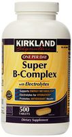Kirkland Signature One Per Day Super B-Complex with Electrolytes,500 tablets