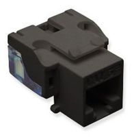 ICC IC107E5CBK - 25 Pack Cat5 Jack - Black by ICC