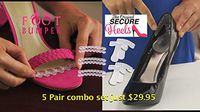 Foot Bumper & Secure Heels Comfort Solution.