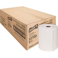 Genuine Joe GJO22700 Hard Wound Roll Towel, 800' Length x 7-8/9" Width, White (Case of 6)