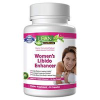 Lean Nutraceuticals Libido Enhancer for Women Md Formulated Libido Booster. Science Selected Ingredients Naturally Supplement and Boost, Women’s Testosterone Booster Dhea, Horny Goat Weed 30 Caps
