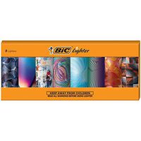 BIC Special Edition Geometric Series Lighters, Set of 8 Lighters