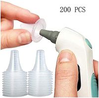 200 Pack Ear Thermometer Covers Disposable Probe Covers Refill Caps Lens Filters for All Braun ThermoScan Digital Thermometers Probe Covers Super Accurate Readings 7-15 Days Fast Delivery