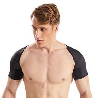 Hanerdun Double Shoulder Support Shoulder Wrap Neoprene Protector, , Large