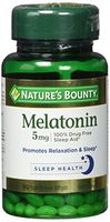 Nature's Bounty, Melatonin 5 mg Maximum Strength Soft gels, 90 ct