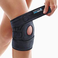 Knee Brace - Knee Brace for Men and Women - Knee Support for Injury Recovery and Knee Pain Relief - with Open Patella Design - Adjustable Straps - One Size - Keenhealth K-NB-357