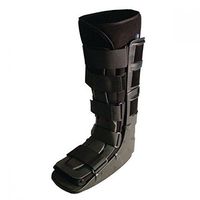 Sammons Preston Tall Shell Ankle Walker LG/XL, Immobilization and Stabilization of Foot & Ankle Fractures & Sprains, Designed to Facilitate Natural Steps, Comfortable Prolonged Wear