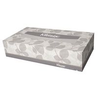 KCC21400 - Kleenex White Facial Tissue, 2-ply, Pop-up Box