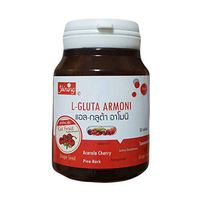 L-Gluta Armoni Vitamin-C Pine Bark 39000mg Smooth Skin Dark Spots Anti Aging 30 Capsules