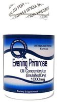 Evening Primrose Oil Concentrate (Emulsified Dry) 1000mg 200 Capsules ^GLS