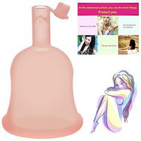 DXJJ Silicone Menstrual Cup Feminine Hygiene Product Reusable Feminine Cup,3PCS,S