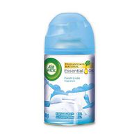 Air Wick 82314CT Freshmatic Ultra Spray Refill, Snuggle Fresh Linen, Aerosol, 6.17 oz, 6/Carton