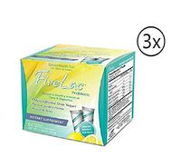 Fivelac Natural Probiotics Candida Solution with Acidophilus All Natural Probiotics Formulation 5 Lac 60 Servings by Global Health Trax GHT Pack 3