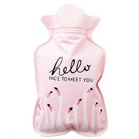 Mini Hot Water Bottle Hot & Cold Relief Plush Rabbit 350 ML-#04