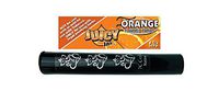 Herb Airtight Tube Pocket Protector with Juicy Jay's Orange 1.25 Flavored Hemp Rolling Papers 1 Count DC Crafts Nation- Ganesha
