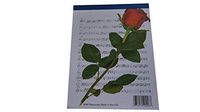 36 Count Letter Sheet Tablet, Notepad, Writing Tablet, (Musical Rose)