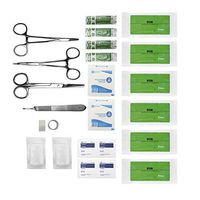 Advanced Trauma Wound Closure First Aid Kit - 25 Piece Survival Kit