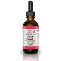 Vitamin B12 Sublingual Non GMO Liquid Complex ✯ Methylcobalamin - Superior Absorption Over Pills to Increase Metabolism, Vegan, Healthy Energy Boost + Infused w/VIT C- Mood Enhancer, 2 fl oz