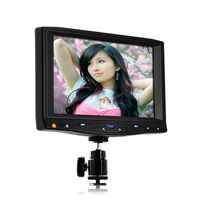 BW 7 Inch On-Camera Hd DSLR Monitor with 1080p Hdmi Av 10 Hours Working Time - Black