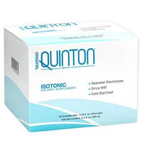 Original Quinton Isotonic - Liquid Mineral Replenishment + Hydration Formula with Raw Unheated Ocean Minerals, Formula to Support Detox, Sleep + Digestion (30 Single Serving Vials)