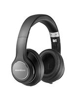 Soundcore Vortex Wireless Headset, 20H Playtime, Deep Bass, Hi-Fi Stereo Earphones for PC/Phones/TV, Soft Memory-Foam Ear Cups, w/Mic and Wired Mode (Renewed)