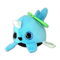 Cute Animal Shaped Microfiber Plush Screen & Glasses Cleaner - Narwhal