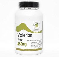 Valerian Root 450mg ~ 200 Capsules - No Additives ~ Naturetition Supplements