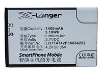 Synergy Digital Battery Compatible with ZTE Li3714T42P3h654252 Replacement Battery (Li-Ion, 3.7V, 1400 mAh / 5.18Wh) - Repl. ZTE Li3714T42P3h654252 Battery