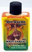 12 PIECES BRYBRADAN GARLIC OIL/AJO MACHO ACEITE ACEITE 1/2 FL OZ 14.7ML