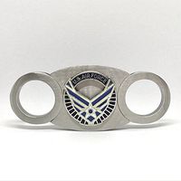 US Air Force Cigar Cutter, Self-Sharpening Double Guillotine Blades Cutters for Cigars in Gift Box by Cigar Cutters by Jim (AFC 4)