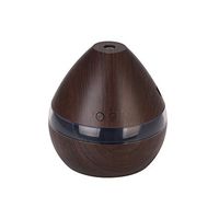 Clearance Wobuoke Air Aroma Essential Oil Diffuser LED Ultrasonic Aroma Aromatherapy Humidifier (Brown)