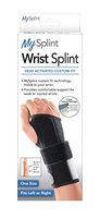 MySplint Custom Fit Wrist Splint, Moldable Thermoplastic Wrist Brace for Strains, Sprains, Carpal Tunnel and More, One Size