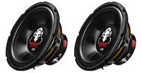 Boss Audio 10-Inch Single Voice Coil 1200 Watt Max Subwoofer (2 Pack) | P10SVS