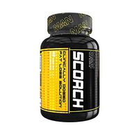 Man Sports Scorch. Fat Burning Solution to Control Hunger and Mood Support Made with Organic Caffeine (168 Capsules)