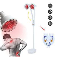 275W Red Light Heating Therapy Floor Stand Lamp Relief for Muscle Pain Portable Light Therapy Energy Lamp Constant Temperature