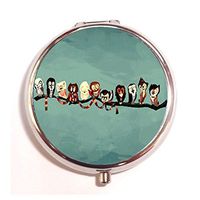 Funny Owls Unique Design Medicine Tablet Holder Organizer Case