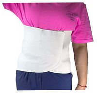 Broken Rib Brace Belt Women Rib Support Women Men for Cracked Fractured Or Dislocated Ribs Protection Chest Wrap Belt (35"-31" Chest）