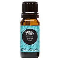 Stress Relief 100% Pure Therapeutic Grade Synergy Blend Essential Oil by Edens Garden-10 ml, GC/MS tested, CPTG