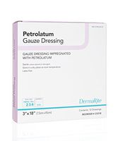 DermaRite Gauze Dressing Impregnated with Petrolatum