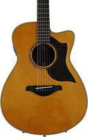 Yamaha 6 String Series AC3R Small Body Cutaway Acoustic-Electric Guitar-Rosewood, Vintage Natural, Concert VN
